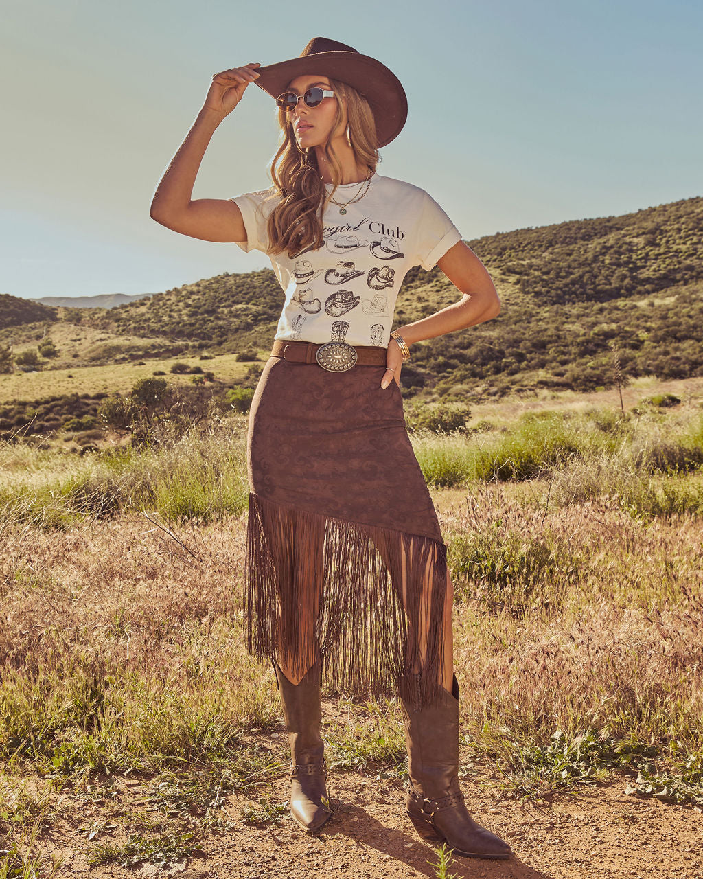 Echo Canyon Vegan Leather Western Buckle Boots