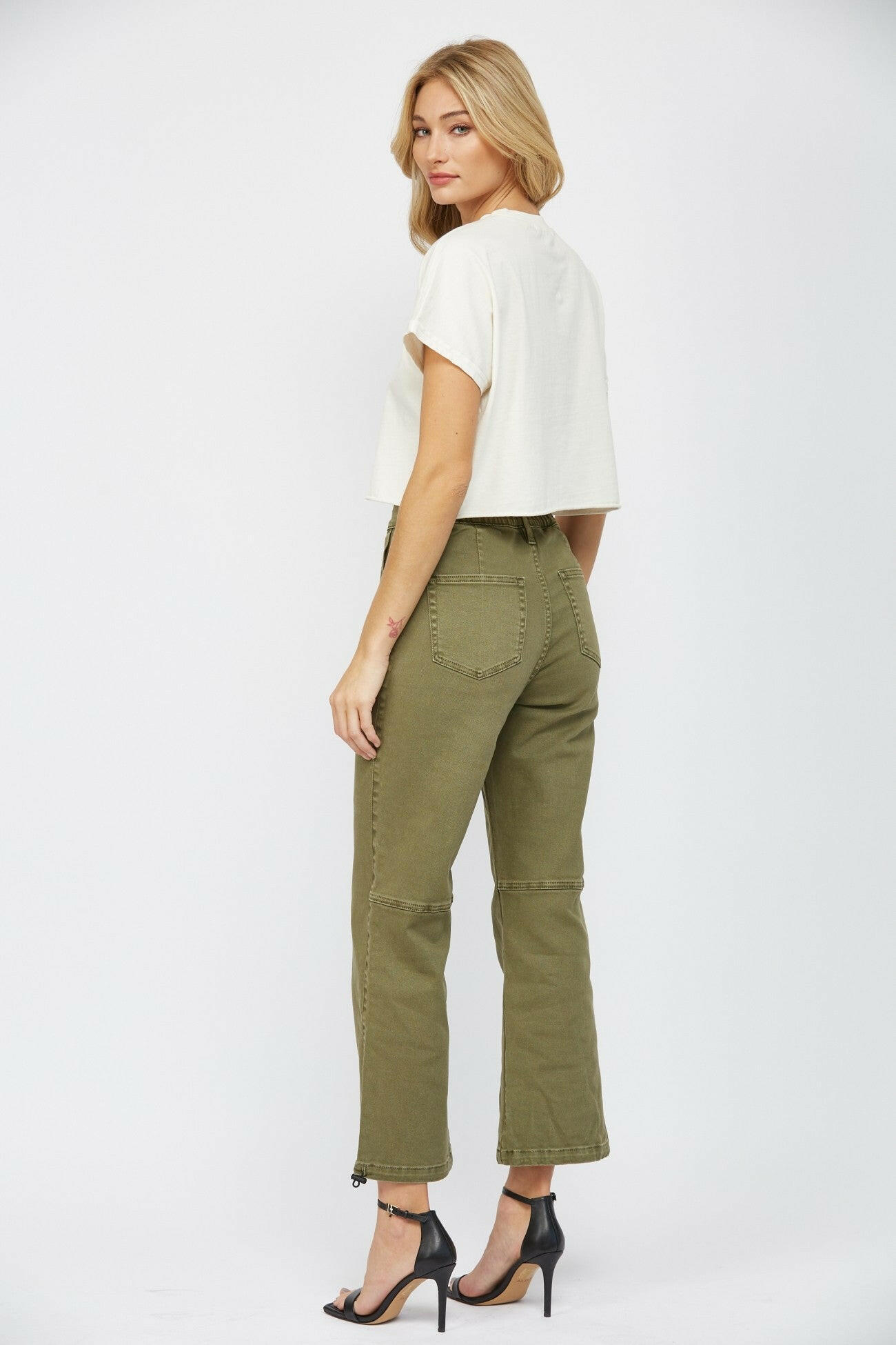 Mica High Rise Utility Jeans