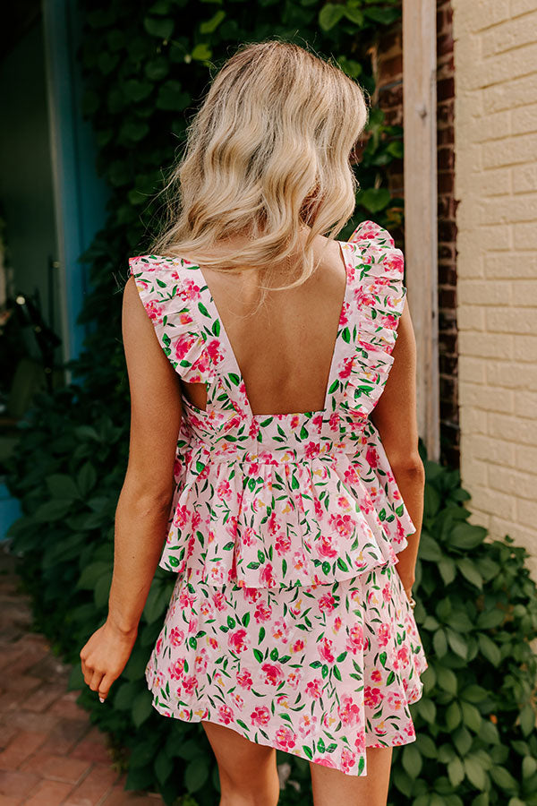 Rosewood Romance Floral Top