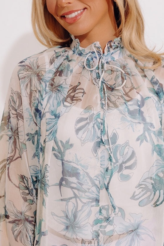 Secret Garden Floral Top