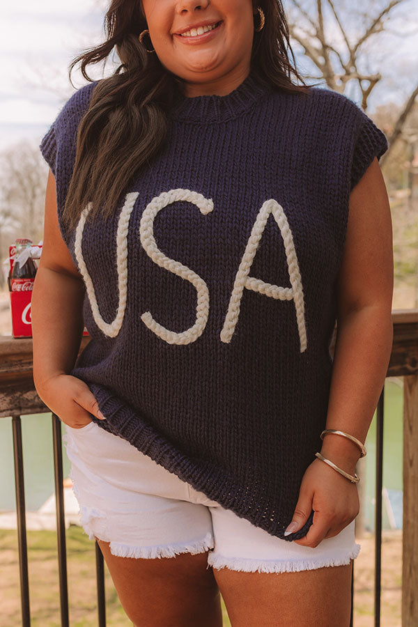 Freedom Flair Knit Top Curves