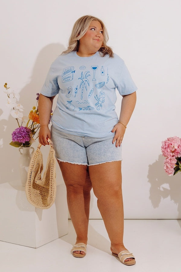 Better Al Fresco Graphic Tee Curves