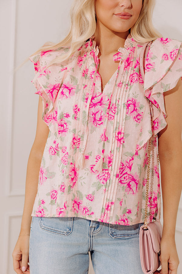 Sweet Romance Floral Top