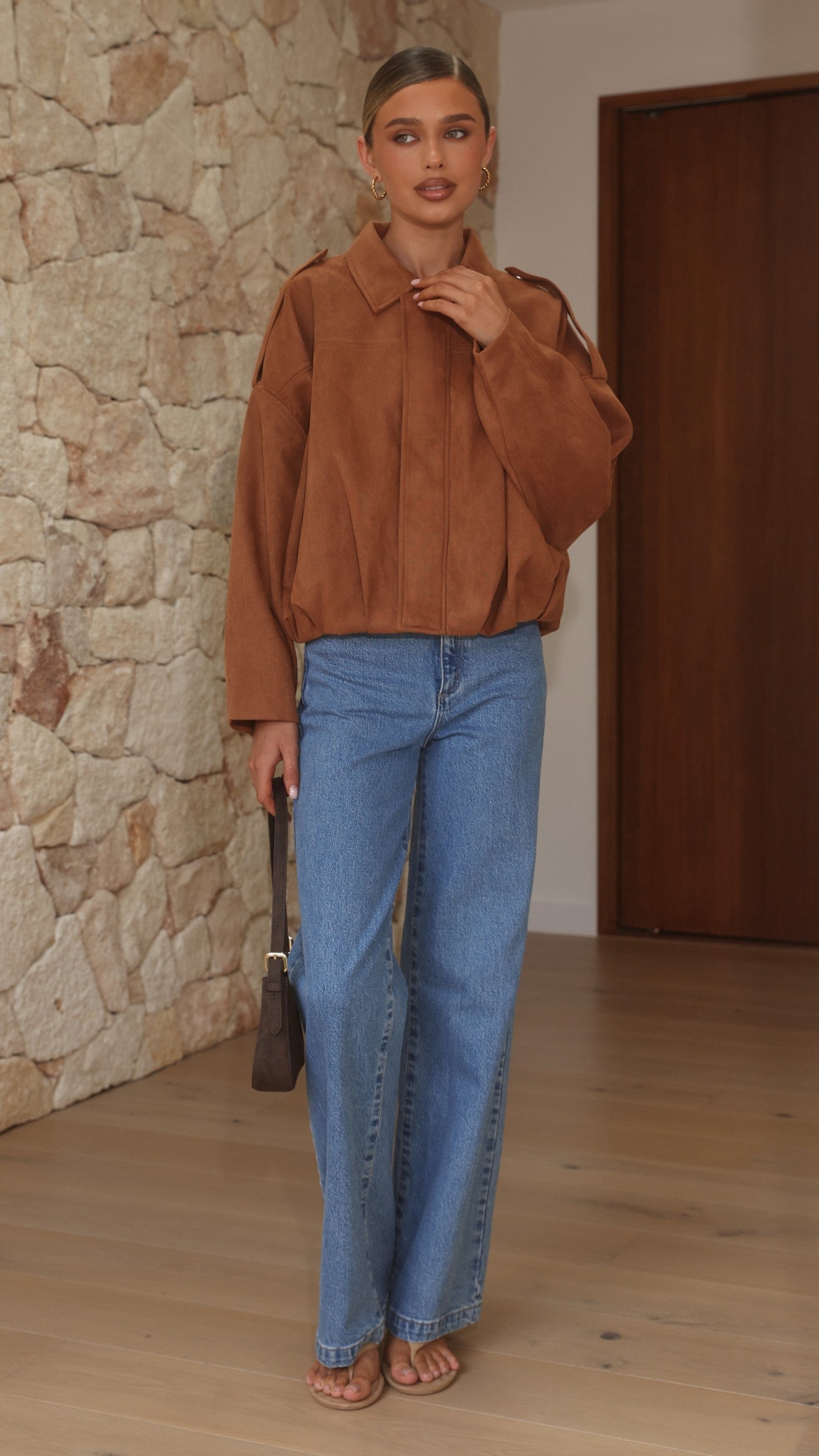 Phoenix Bomber Jacket - Tan