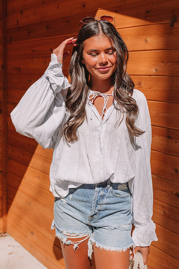 Make A Cameo Shift Top