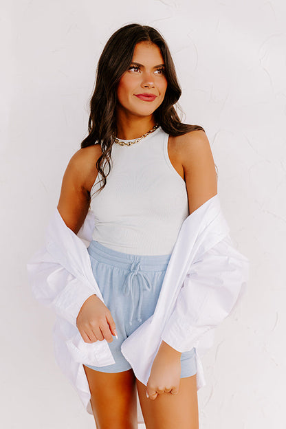 Sea Grove Gorgeous Tank In Grey