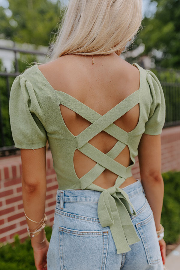 The Floriana Crop Top