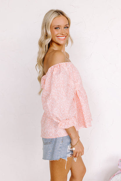 Cute On Repeat Babydoll Top In Pink