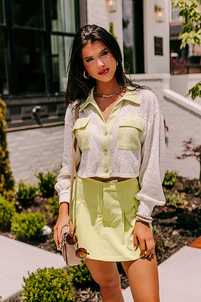 Try To Resist Knit Top