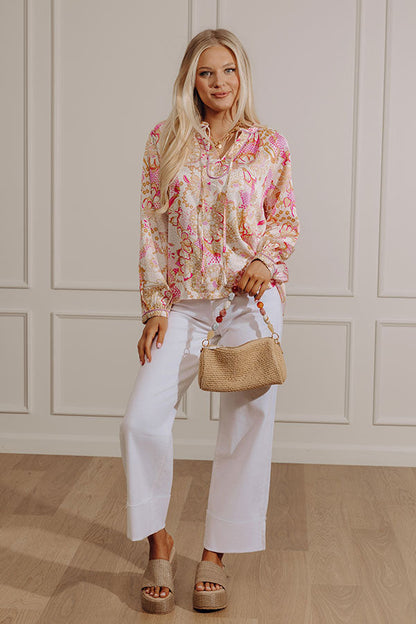 Sunshine Villa Shift Top
