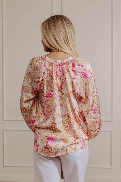 Sunshine Villa Shift Top