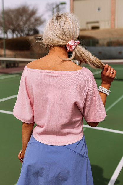 Lead Up Time Knit Top