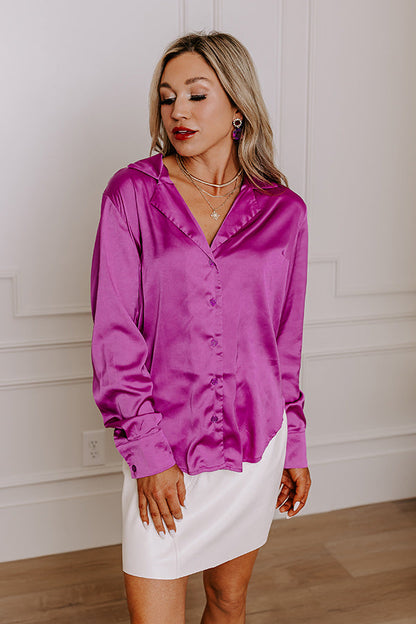 Secret Admirer Satin Top