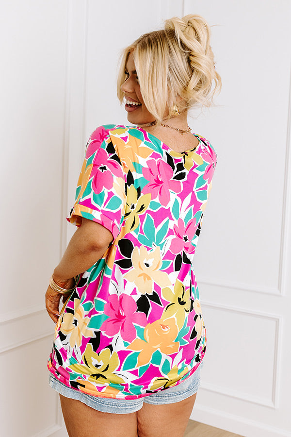Grateful Journey Shift Top Curves