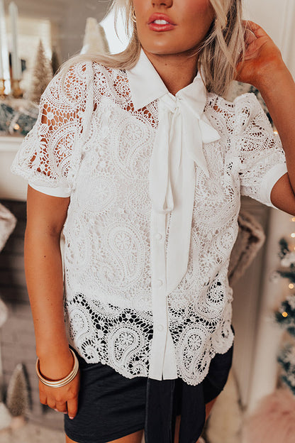 The Palmer Crochet Top