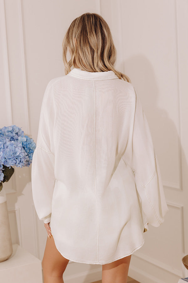 Plain As Day Button Up