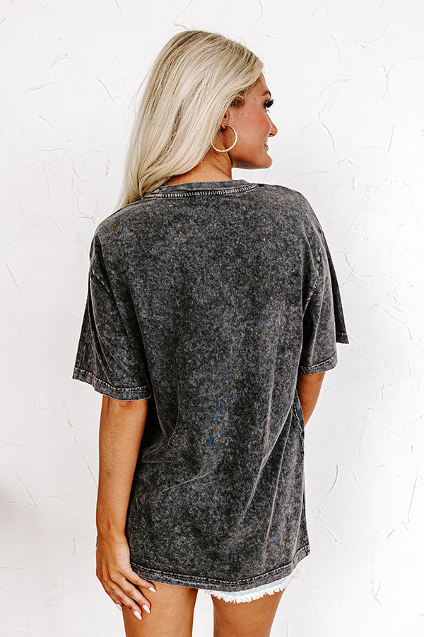 Cosmic Cowgirl Distressed Boyfriend Tee