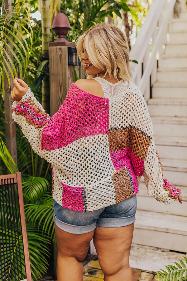 For The Frill Of It Knit Top Curves