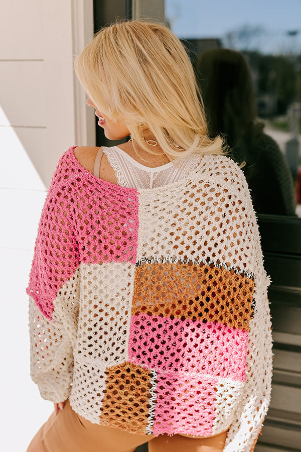 For The Frill Of It Knit Top Curves