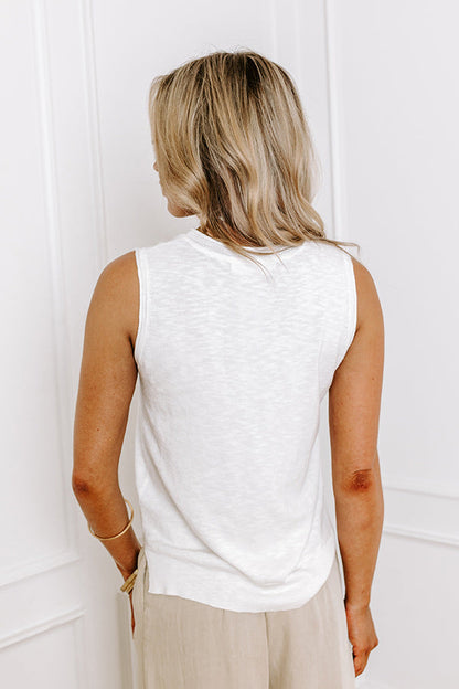 Take A Cruise Knit Top in Ivory
