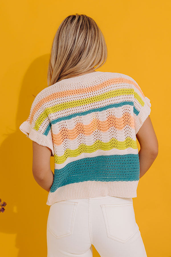 Stay In The Journey Knit Top