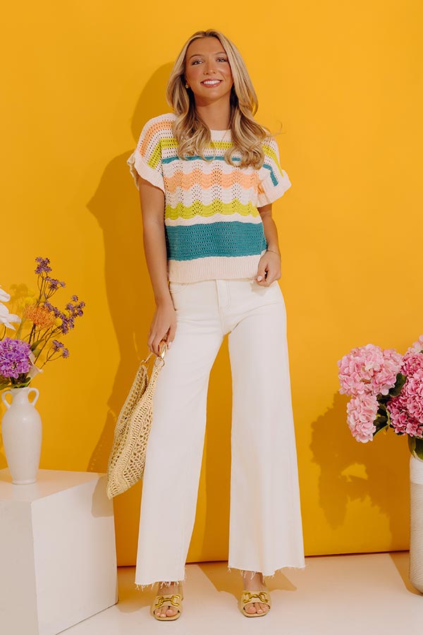 Stay In The Journey Knit Top