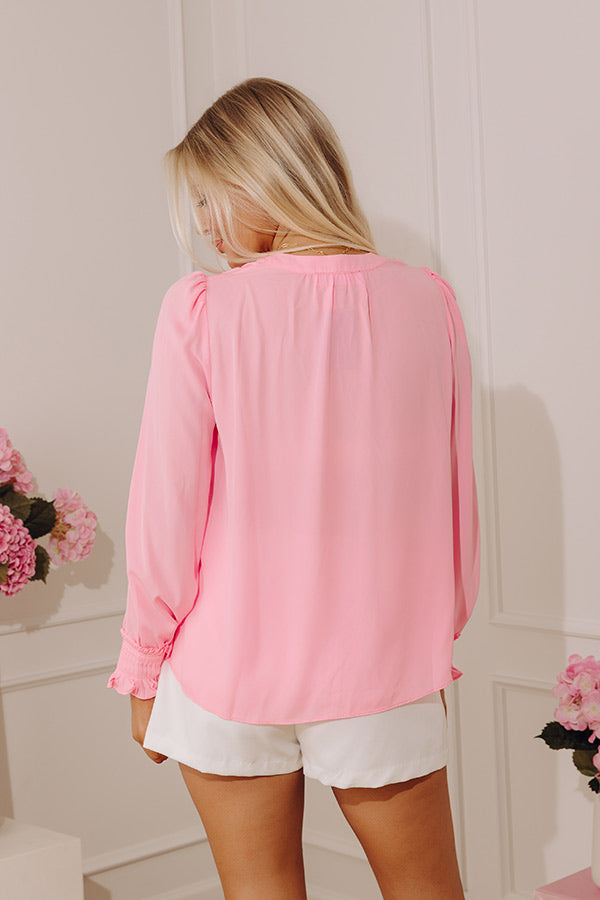 Lush & Luxe Shift Top