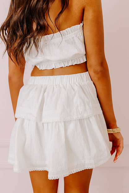 Simply Sweet Ruffle Mini Skirt