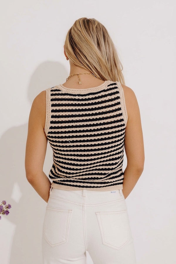 Yacht Cruise Crochet Top