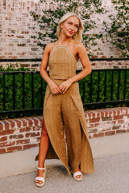 Urban Glam Halter Top