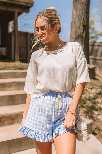 Fresh Breeze Knit Top in Cream