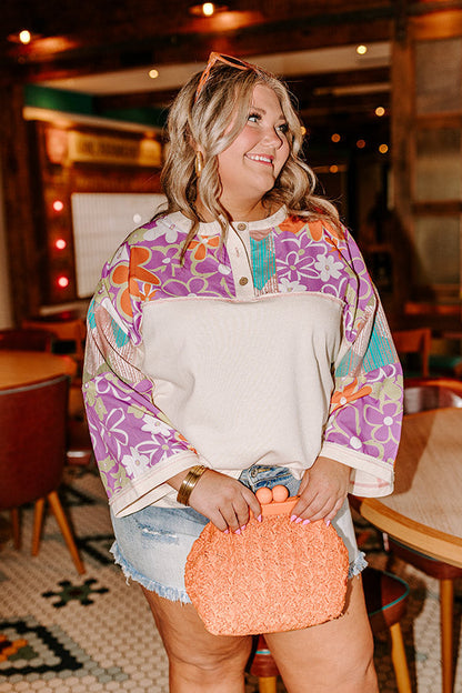 Spring Blooms Shift Top Curves