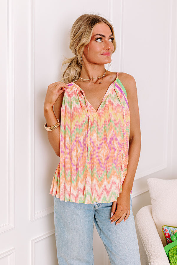 Vibrant Lifestyle Shift Top