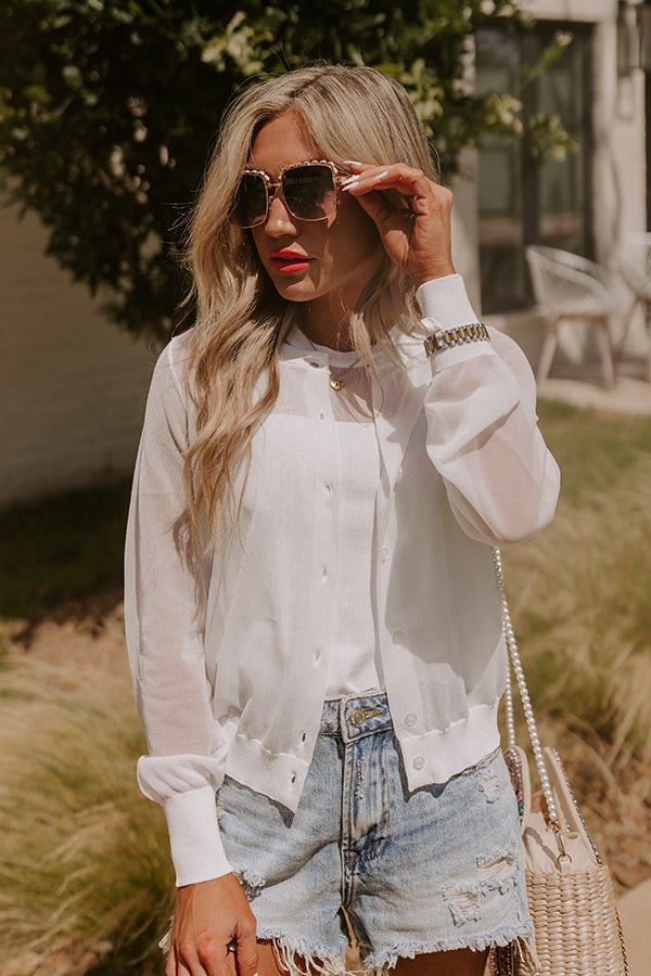 Sunday Mornings Knit Two Piece Top