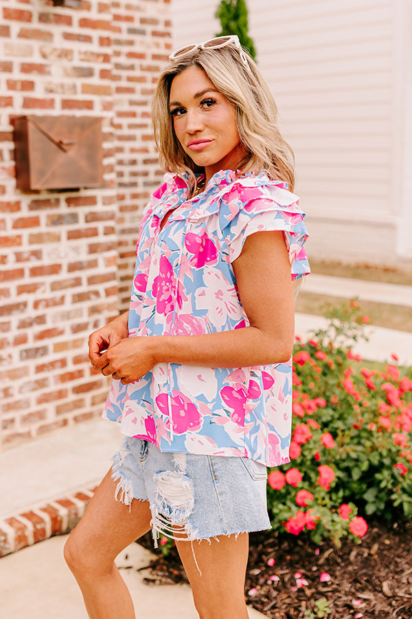 Call It Bliss Floral Shift Top