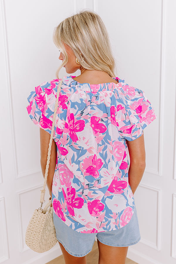 Call It Bliss Floral Shift Top