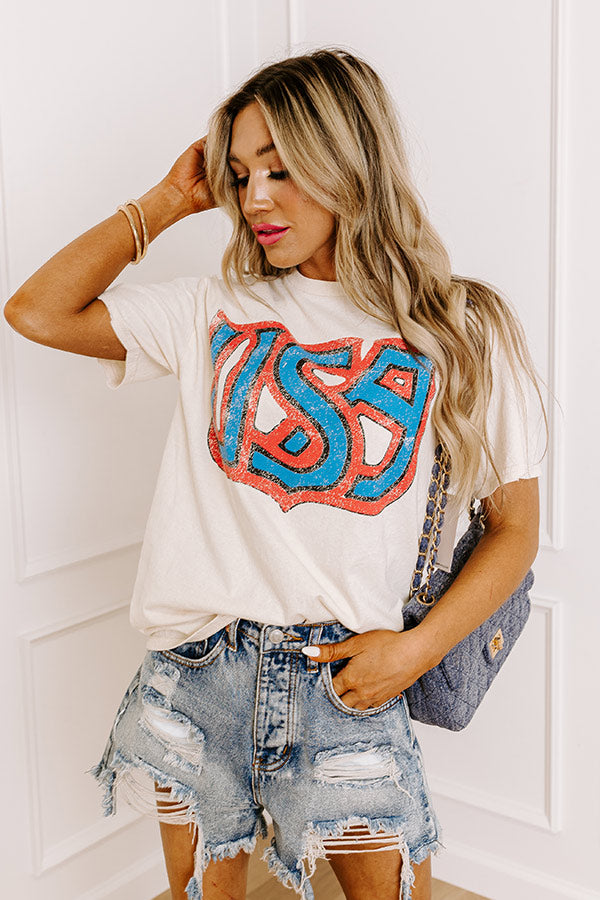 USA Vintage Graphic Tee