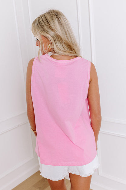 Coquette Charm Top in Pink
