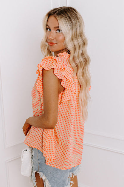 Picnic In The Park Gingham Top