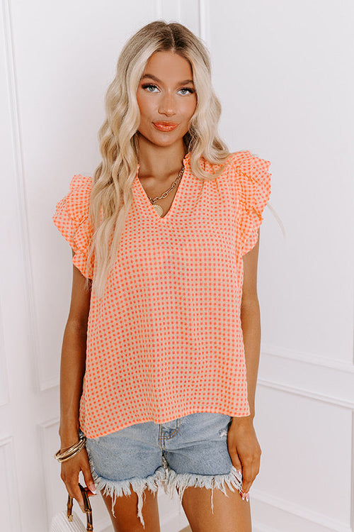 Picnic In The Park Gingham Top