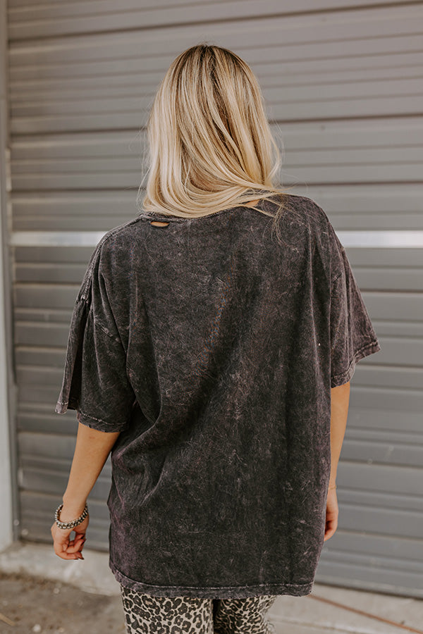Shaken And Stirred Distressed Martini Graphic Tee