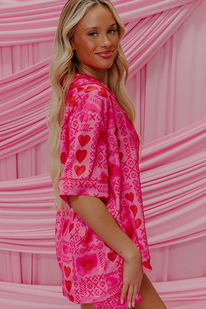 Cupids Dream Stain Pajama Top