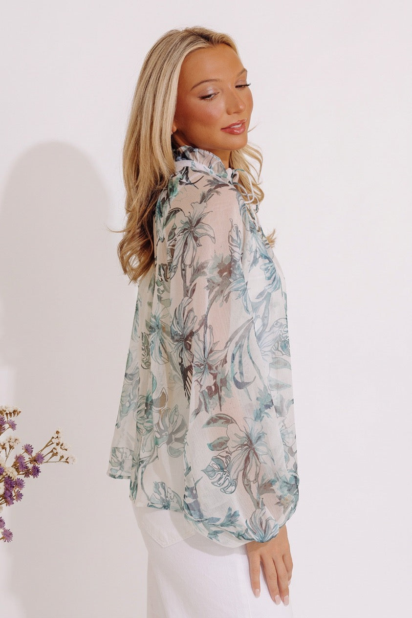 Secret Garden Floral Top
