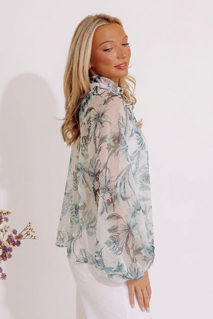 Secret Garden Floral Top