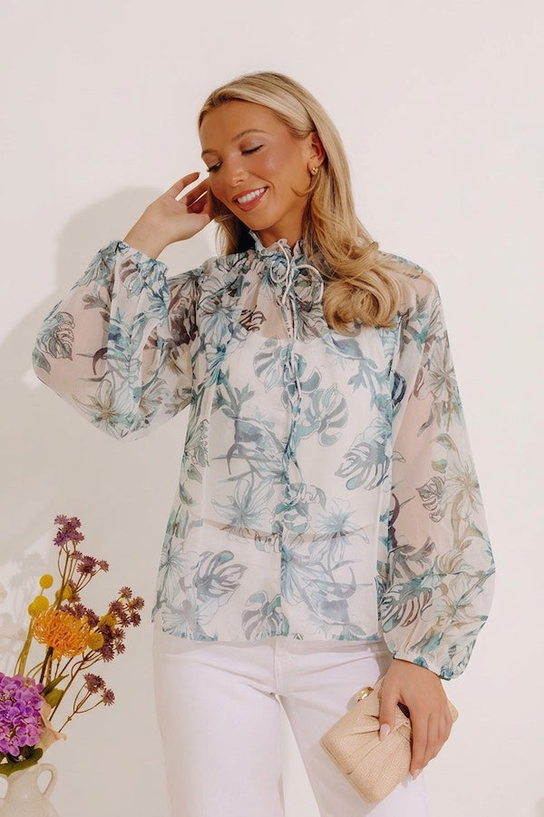 Secret Garden Floral Top