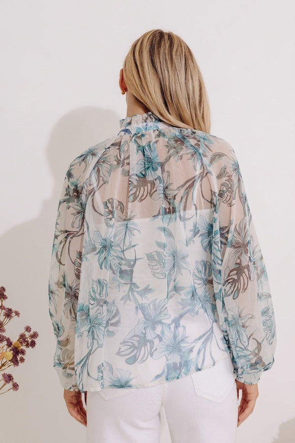 Secret Garden Floral Top