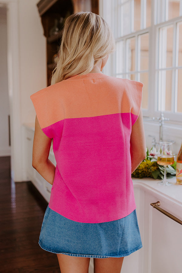 Snow Cone Kisses Knit Top