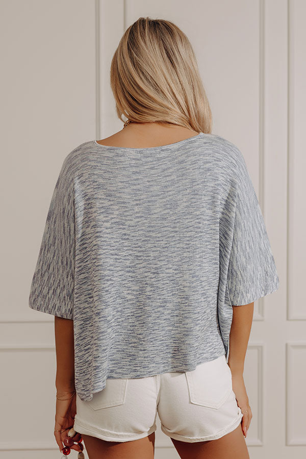 Sea Breeze Knit Top