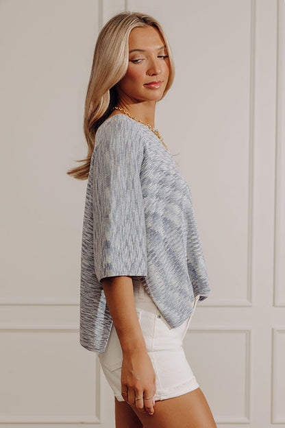 Sea Breeze Knit Top