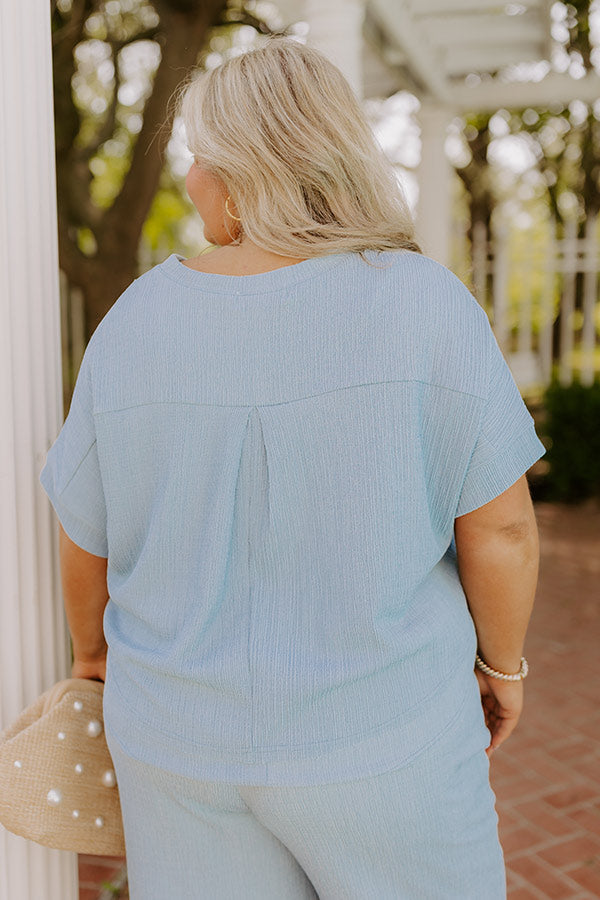 Ready For Vacay Knit Top Curves